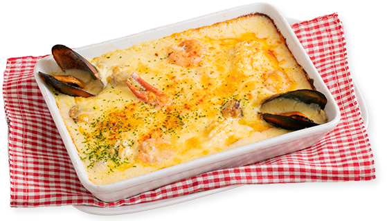 シーフードグラタン