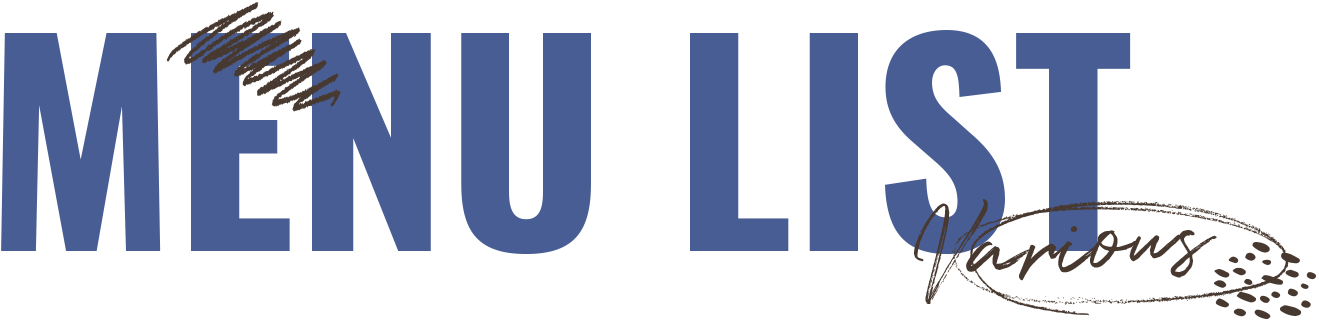 menu list